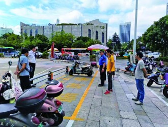 聊城這一公園停車場即將實行計時收費管理